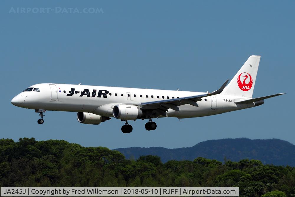 JA245J, 2016 Embraer E190 C/N 19000724, 