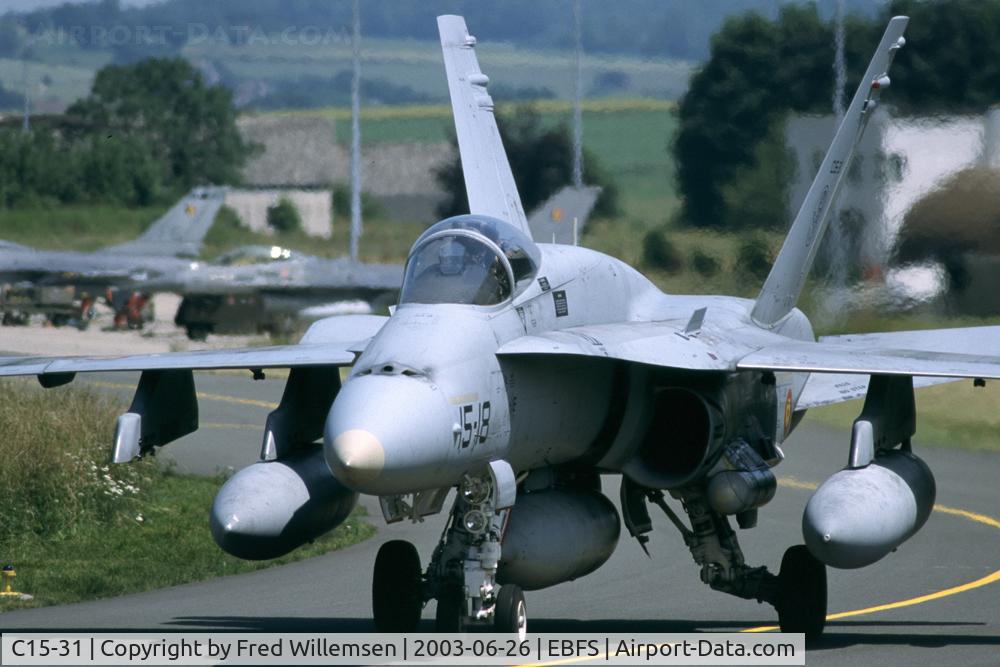 C15-31, McDonnell Douglas EF-18A Hornet C/N 0533/A442, 