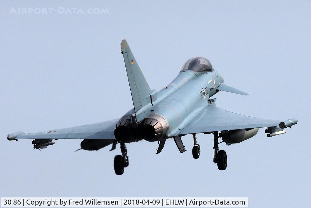 30 86, 2012 Eurofighter EF-2000 Typhoon S C/N GS065, 