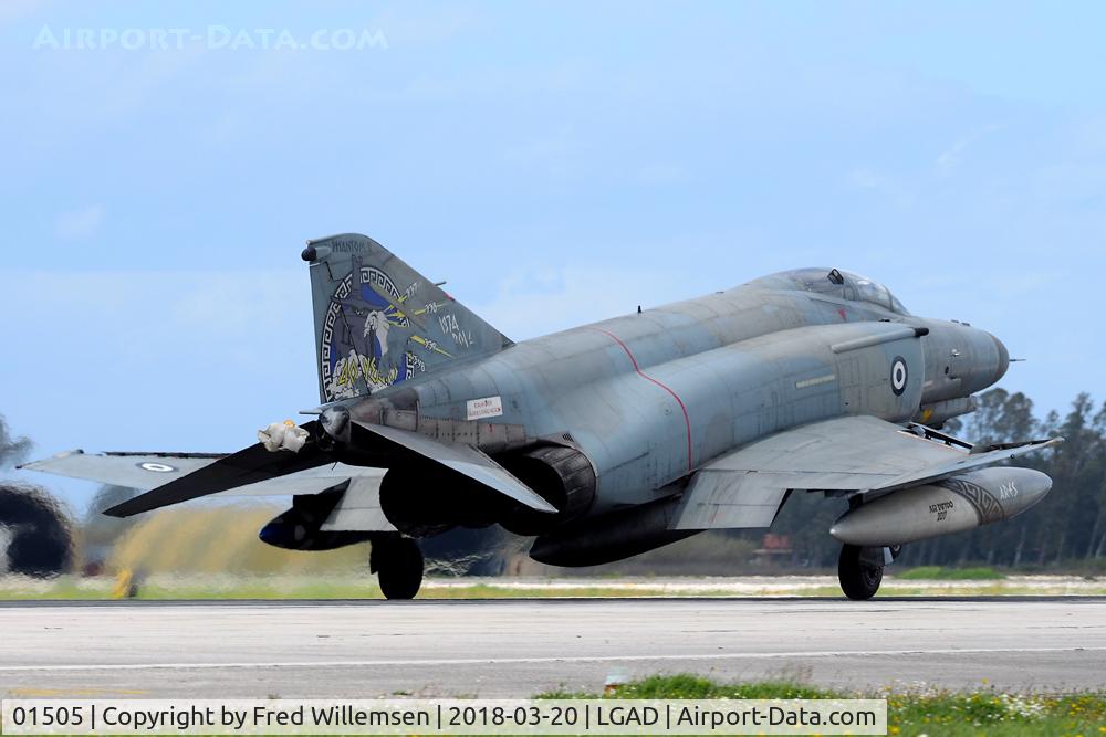 01505, 1974 McDonnell Douglas F-4E AUP Phantom II C/N 4458, 