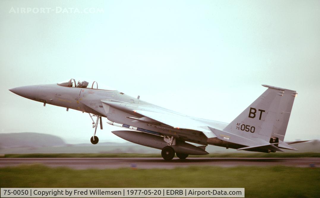 75-0050, 1975 McDonnell Douglas F-15A Eagle C/N 151/A130, 