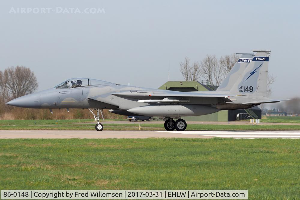 86-0148, 1986 McDonnell Douglas F-15C Eagle Eagle C/N 995/C376, 