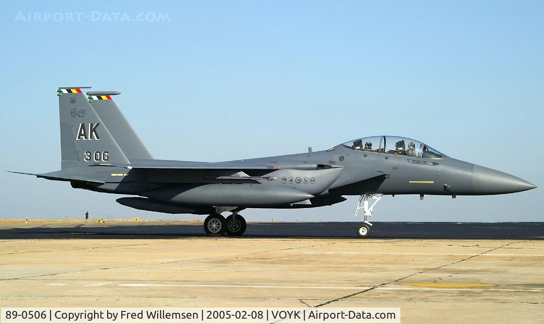 89-0506, 1989 McDonnell Douglas F-15E Strike Eagle C/N 1153/E128, 