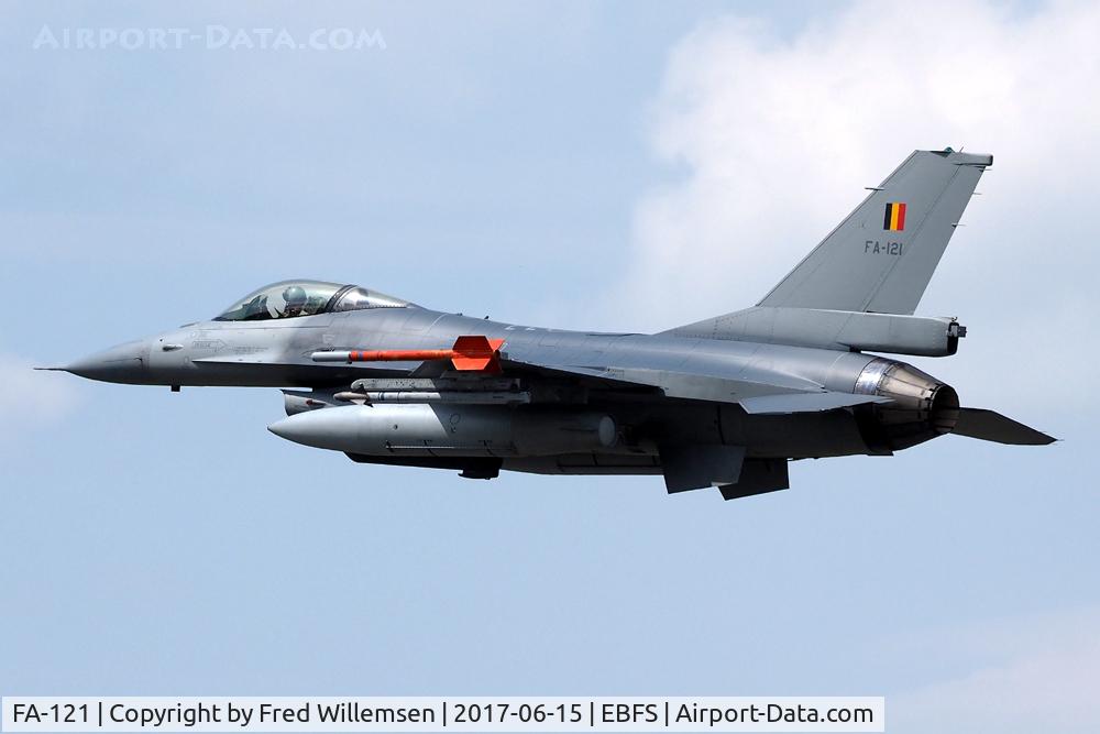 FA-121, SABCA F-16AM Fighting Falcon C/N 6H-121, 