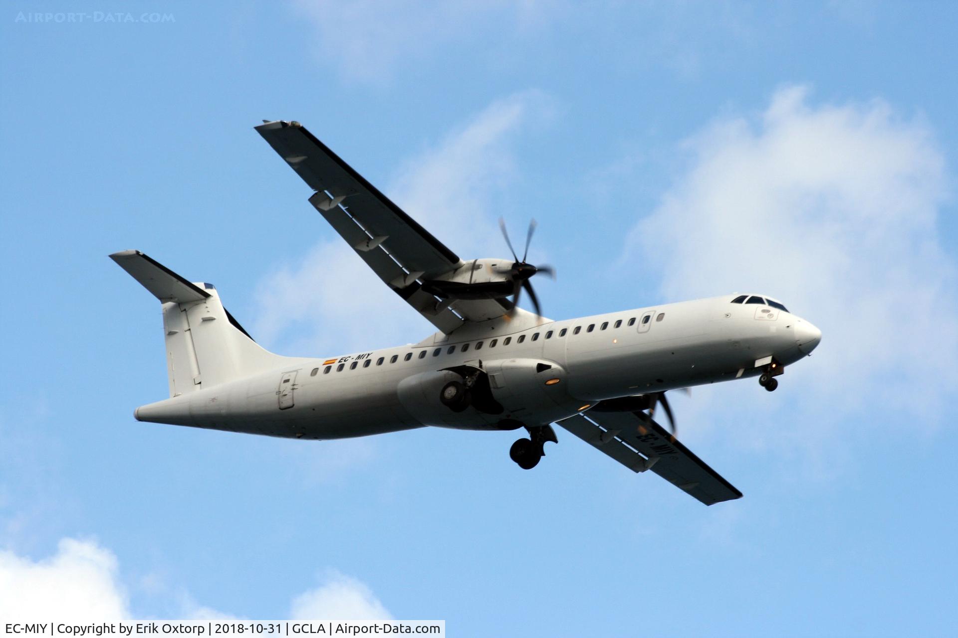 EC-MIY, 1997 ATR 72-212A C/N 498, EC-MIY landing SPC