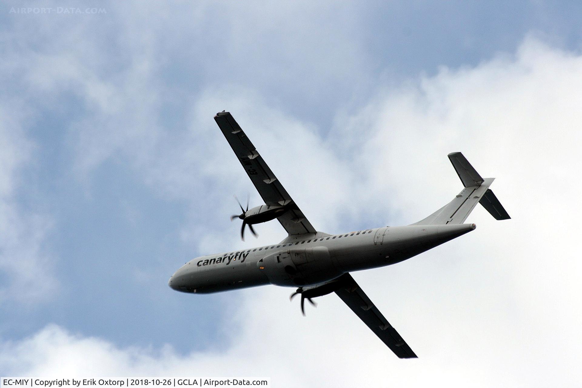EC-MIY, 1997 ATR 72-212A C/N 498, EC-MIY landing SPC