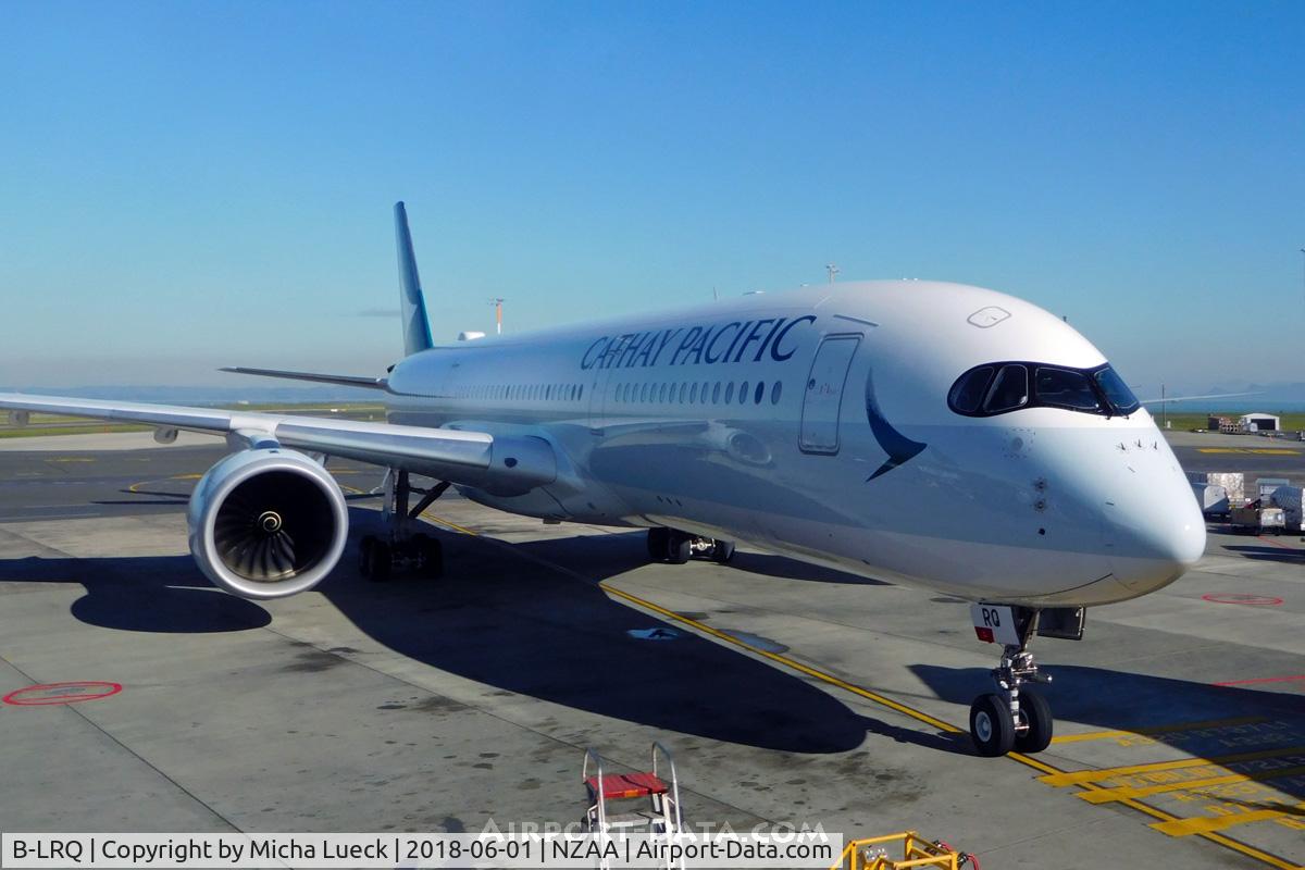 B-LRQ, 2017 Airbus A350-941 C/N 109, At Auckland