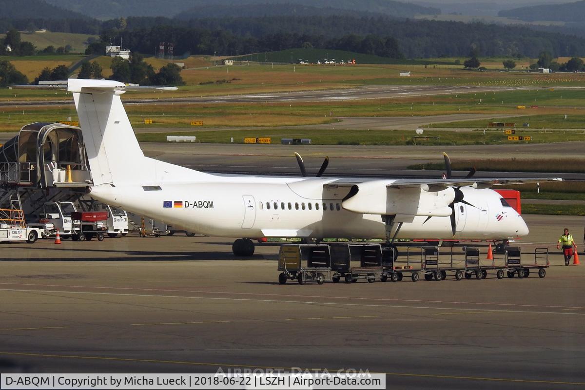 D-ABQM, 2006 De Havilland Canada DHC-8-402Q Dash 8 C/N 4119, At Zurich