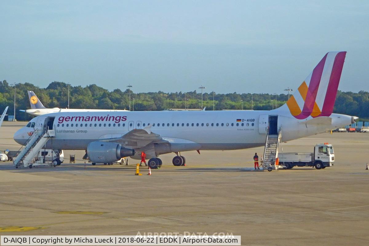 D-AIQB, 1991 Airbus A320-211 C/N 0200, At Cologne/Bonn