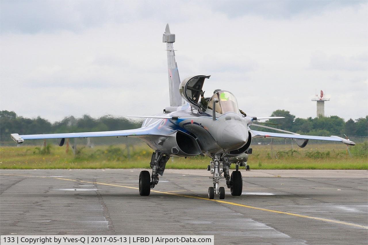 133, Dassault Rafale C C/N 133, Dassault Rafale C, Taxiing to flight line, Bordeaux-Mérignac Air Base 106 (LFBD-BOD) Open day 2017