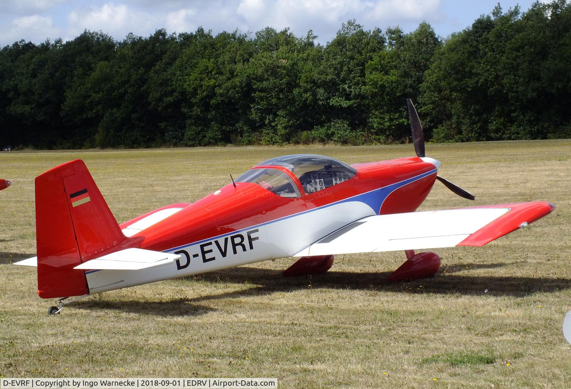 D-EVRF, Vans RV-7 C/N 70151, Vans RV-7 at the 2018 Flugplatzfest Wershofen