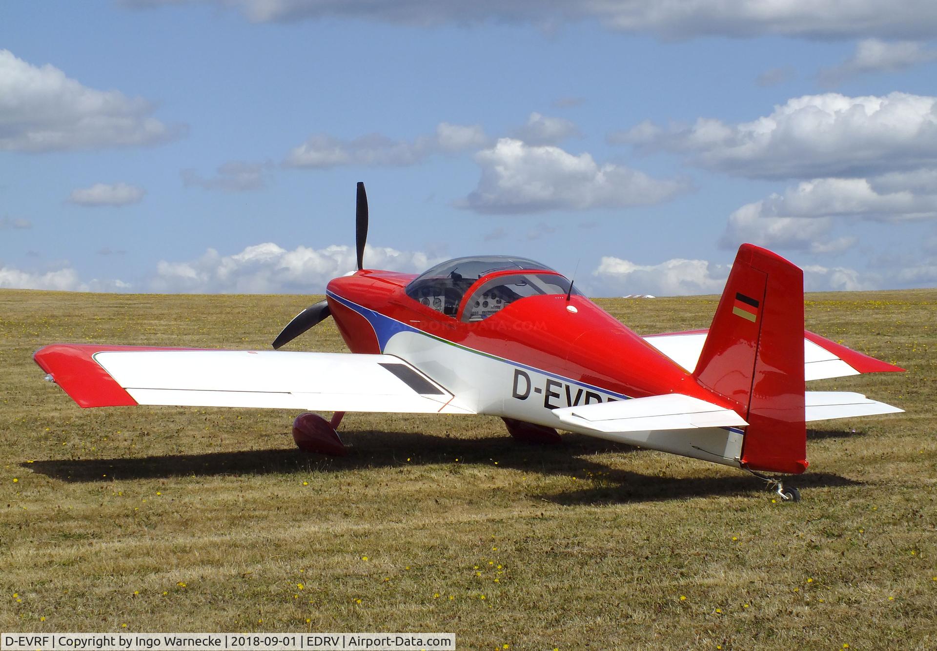 D-EVRF, Vans RV-7 C/N 70151, Vans RV-7 at the 2018 Flugplatzfest Wershofen