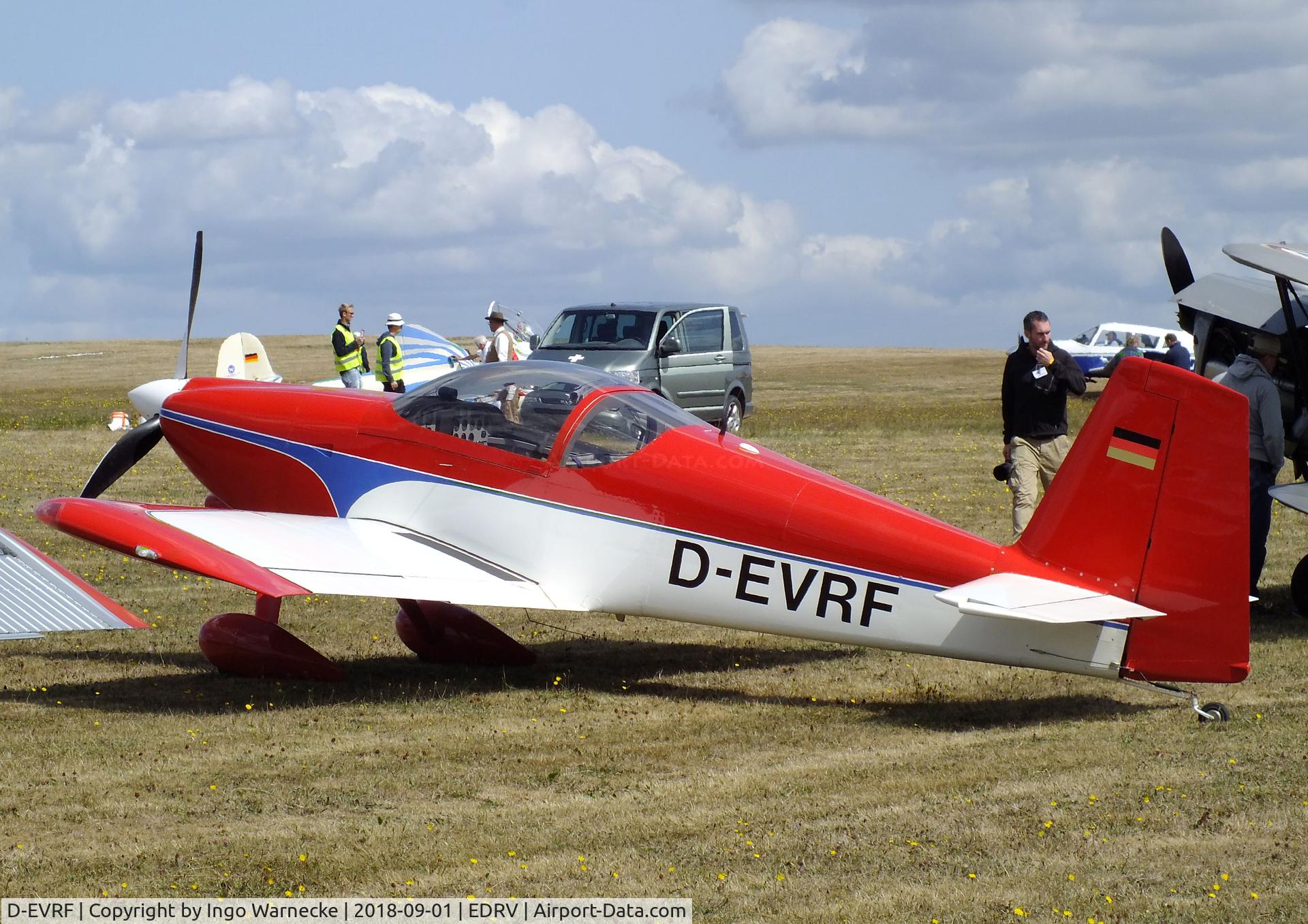 D-EVRF, Vans RV-7 C/N 70151, Vans RV-7 at the 2018 Flugplatzfest Wershofen