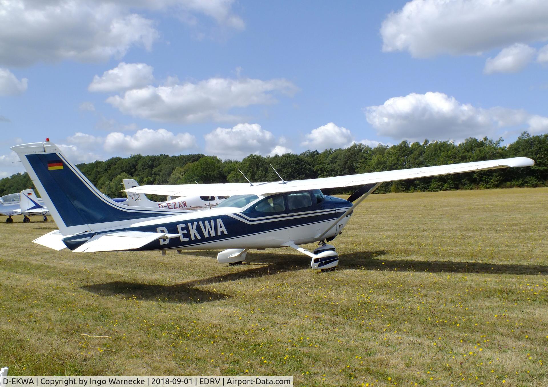 D-EKWA, 1975 Cessna 182P Skylane C/N 18264136, Cessna 182P Skylane at the 2018 Flugplatzfest Wershofen