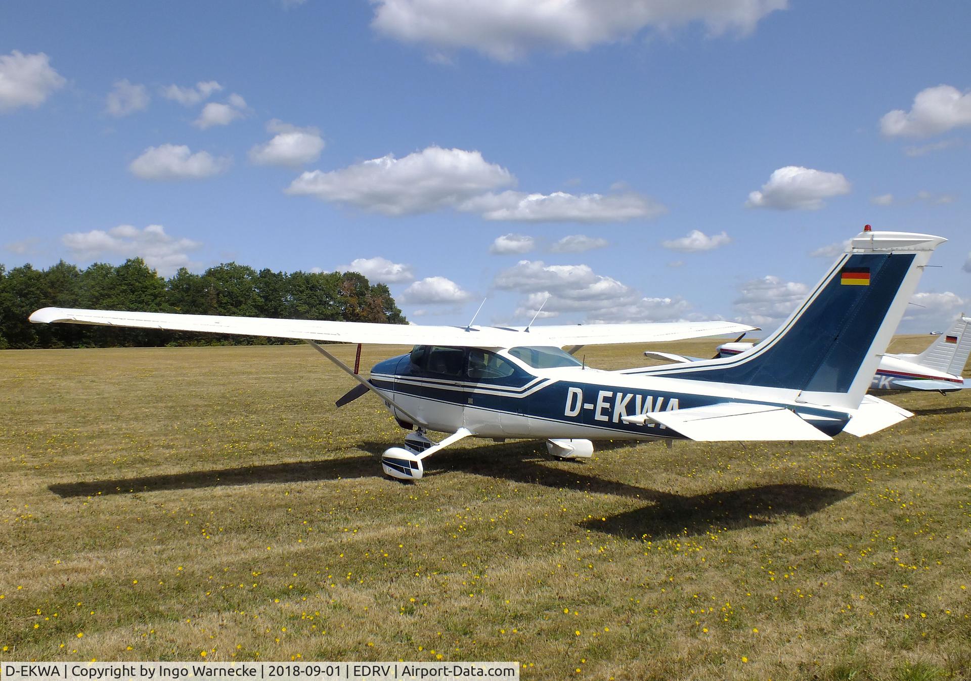 D-EKWA, 1975 Cessna 182P Skylane C/N 18264136, Cessna 182P Skylane at the 2018 Flugplatzfest Wershofen
