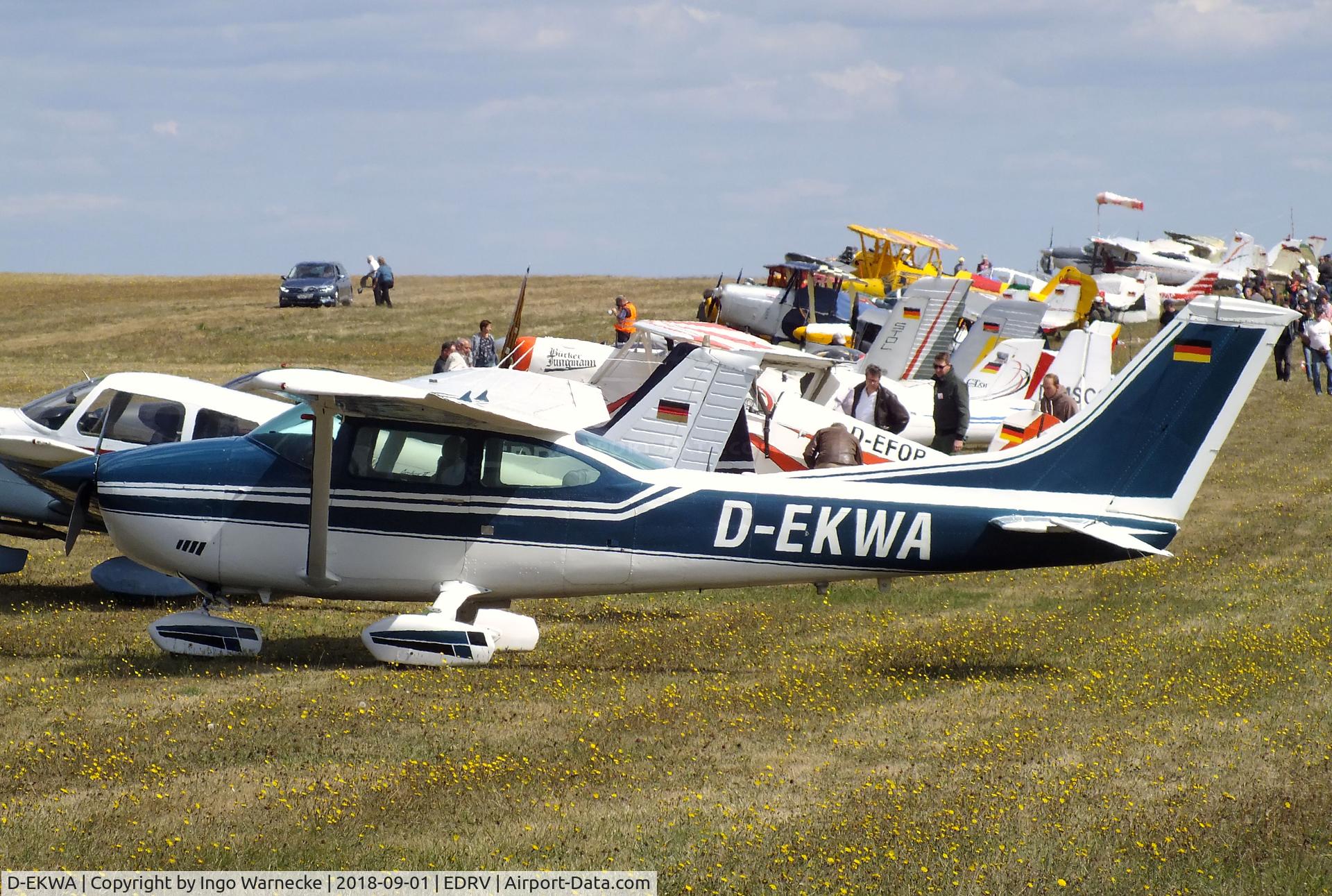 D-EKWA, 1975 Cessna 182P Skylane C/N 18264136, Cessna 182P Skylane at the 2018 Flugplatzfest Wershofen