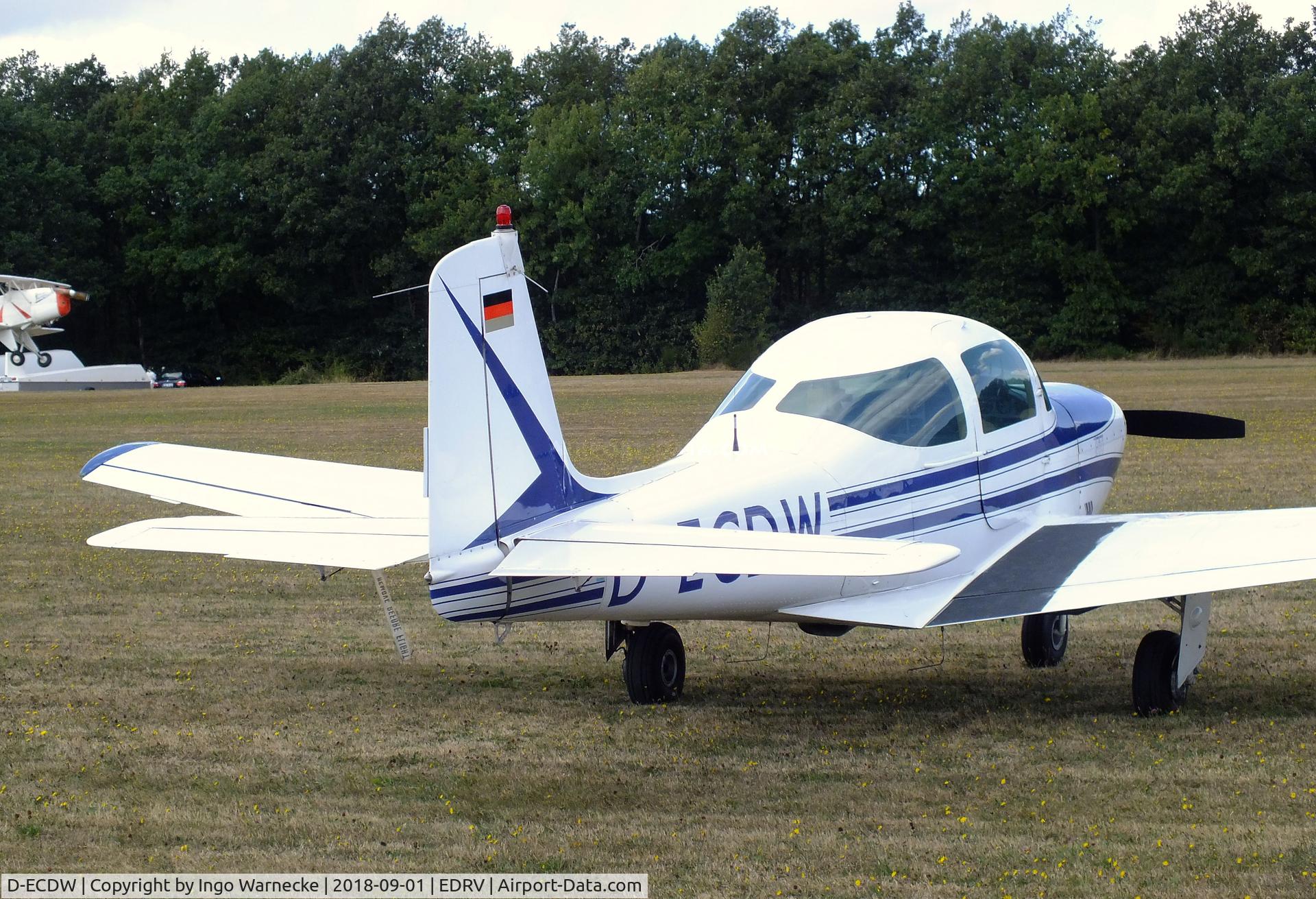 D-ECDW, 1966 Aero Commander 200D C/N 368, Meyers (Aero Commander) 200D at the 2018 Flugplatzfest Wershofen