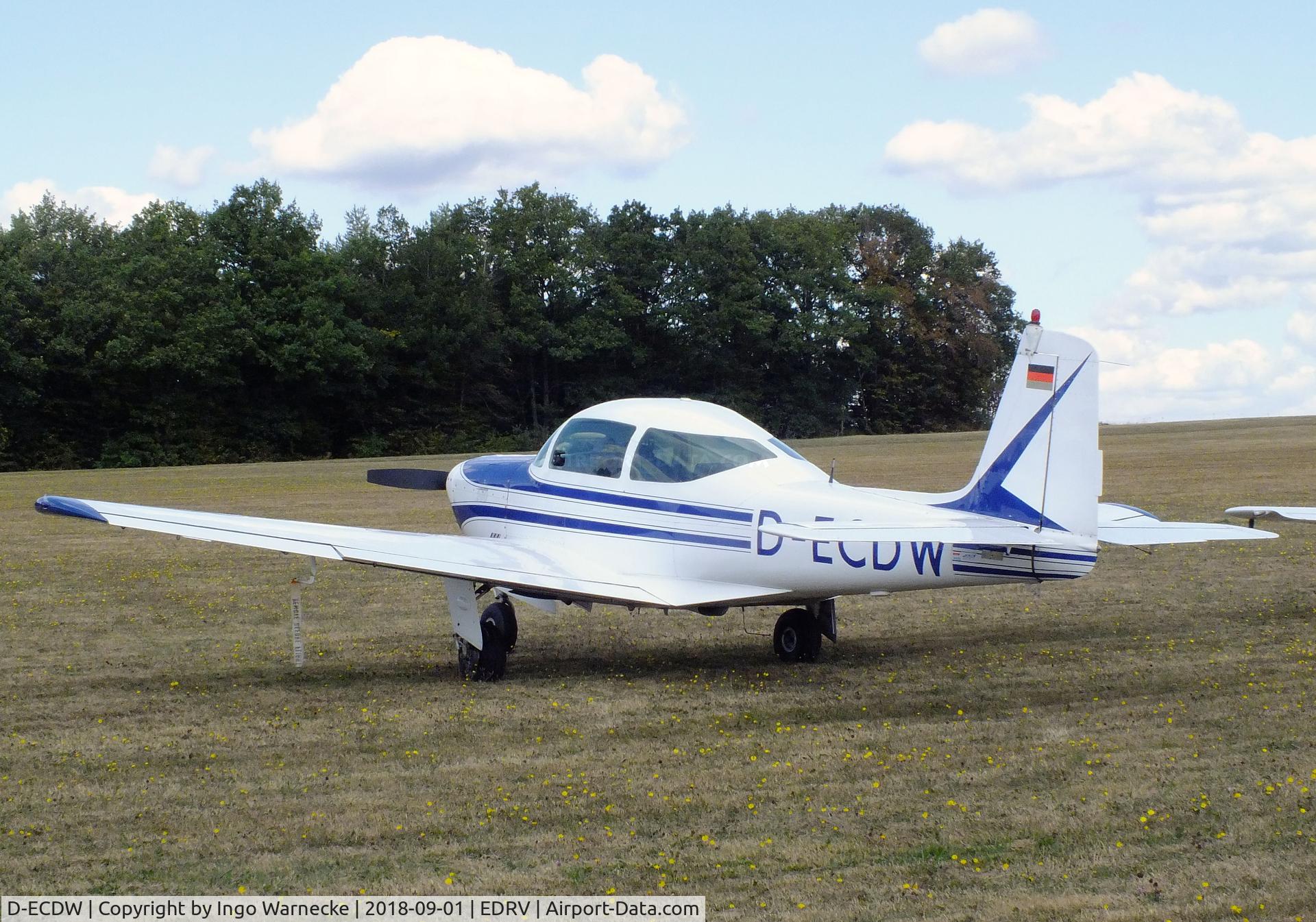 D-ECDW, 1966 Aero Commander 200D C/N 368, Meyers (Aero Commander) 200D at the 2018 Flugplatzfest Wershofen