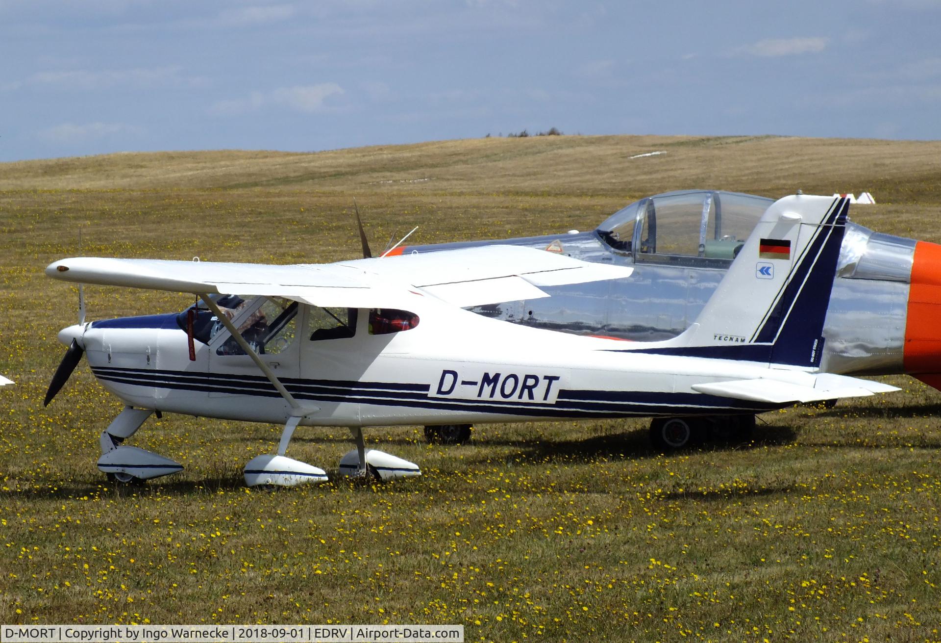 D-MORT, Tecnam P-92S Echo C/N Not found D-MORT, Tecnam P92S Echo at the 2018 Flugplatzfest Wershofen