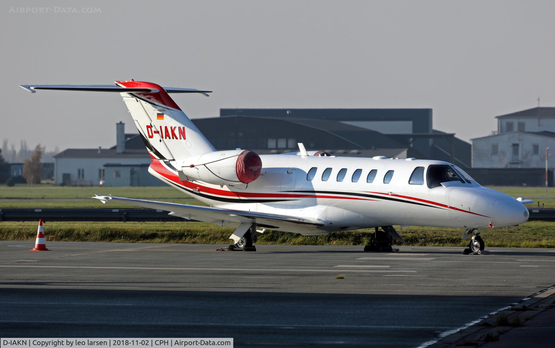 D-IAKN, 2007 Cessna 525A CitationJet CJ2+ C/N 525A-0367, Copenhagen 2.11.2018