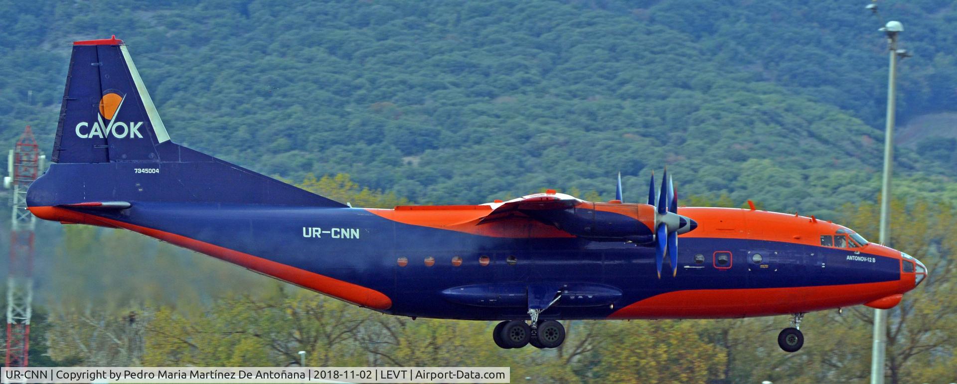 UR-CNN, 1967 Antonov An-12BK C/N 7345004, Foronda - Vitoria-Gasteiz - Euskadi - España