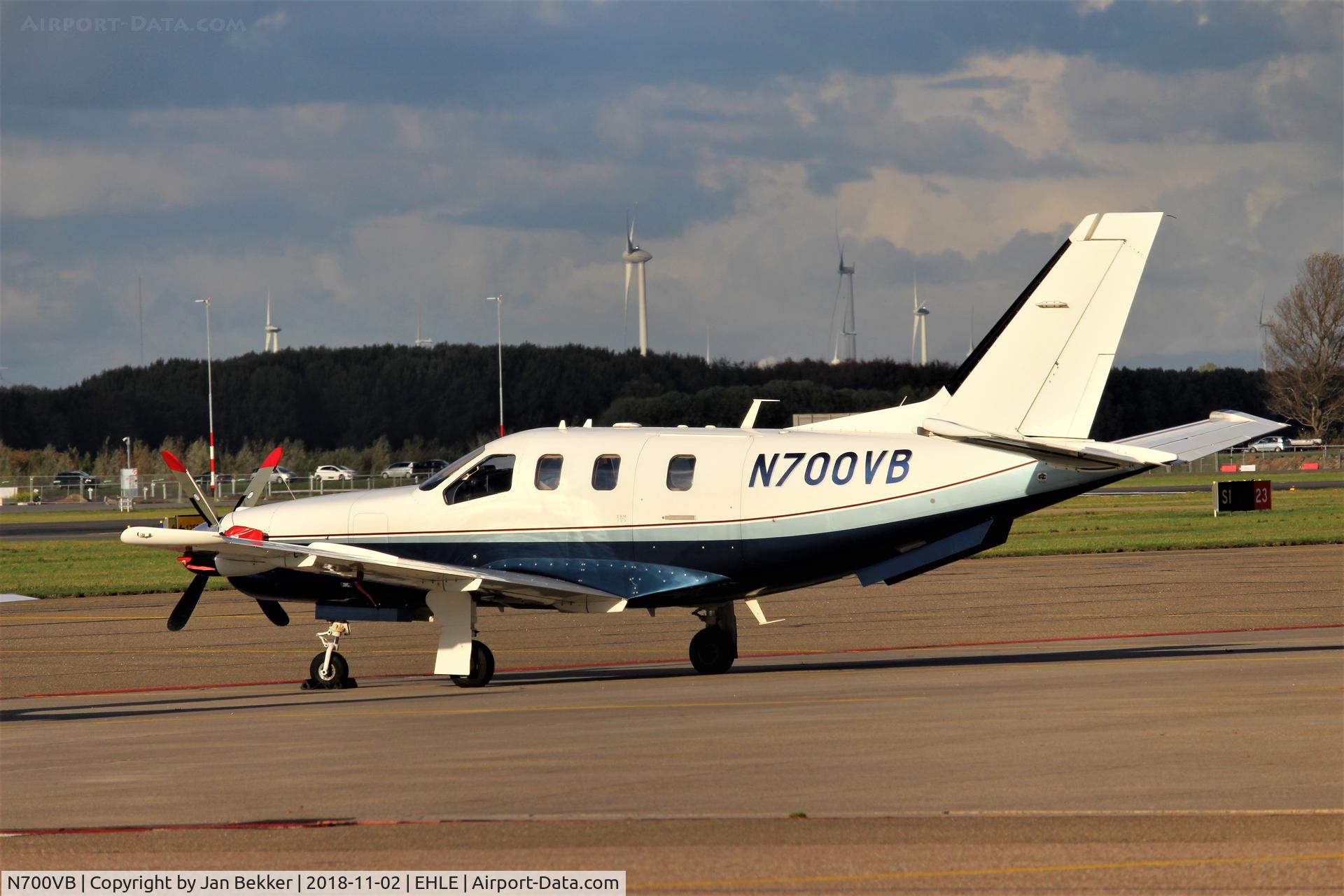 N700VB, 2002 Socata TBM-700 C/N 237, Lelystad Airport