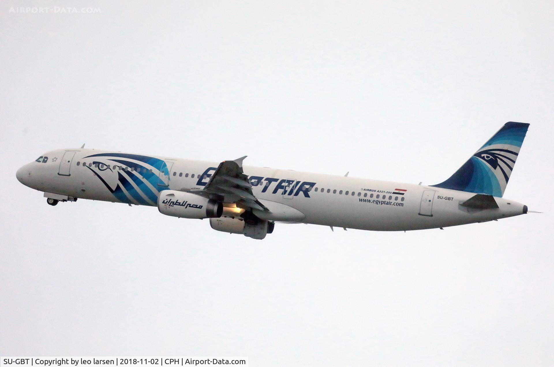 SU-GBT, 1999 Airbus A321-231 C/N 680, Copenhagen 2.11.2018