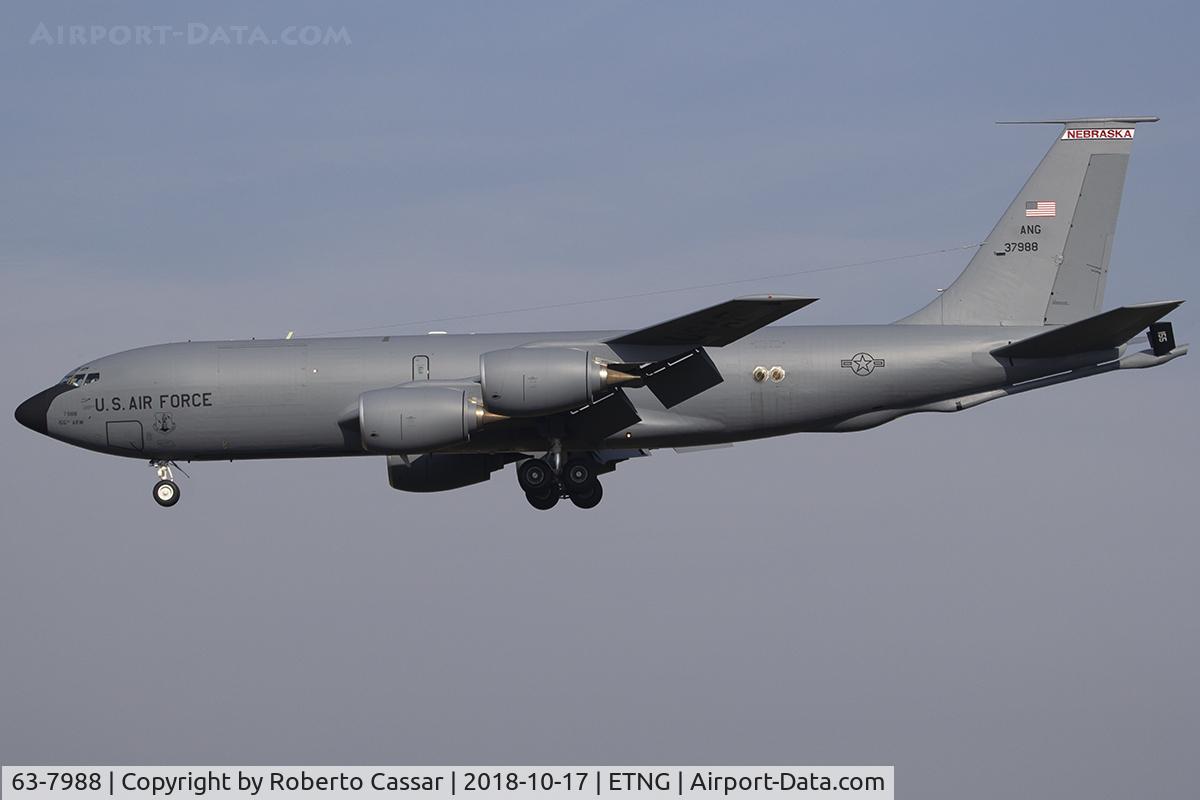 63-7988, 1963 Boeing KC-135R Stratotanker C/N 18605, Geilenkirchen