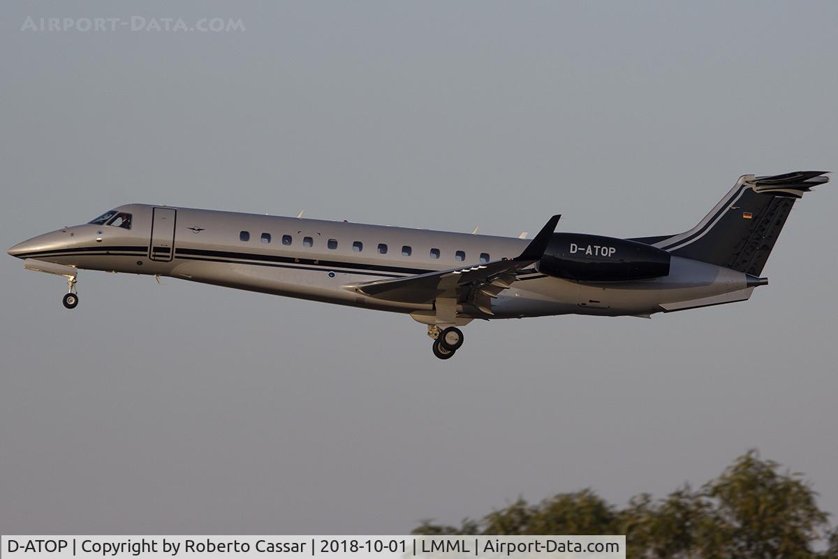 D-ATOP, 2018 Embraer EMB-135BJ Legacy 650 C/N 14501233, Runway 31