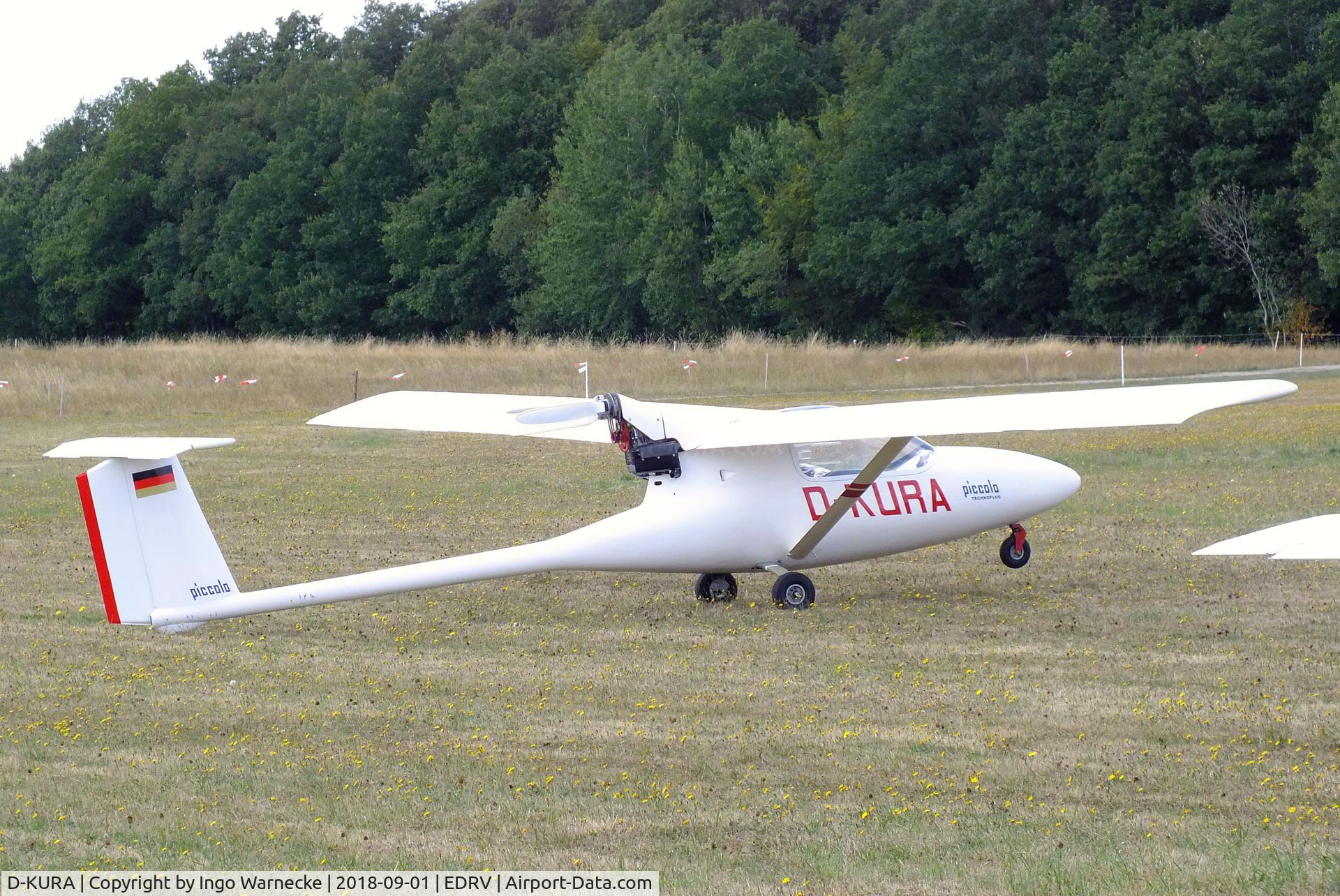 D-KURA, 1992 Technoflug Piccolo B C/N Not found D-KURA, Technoflug Piccolo B at the 2018 Flugplatzfest Wershofen