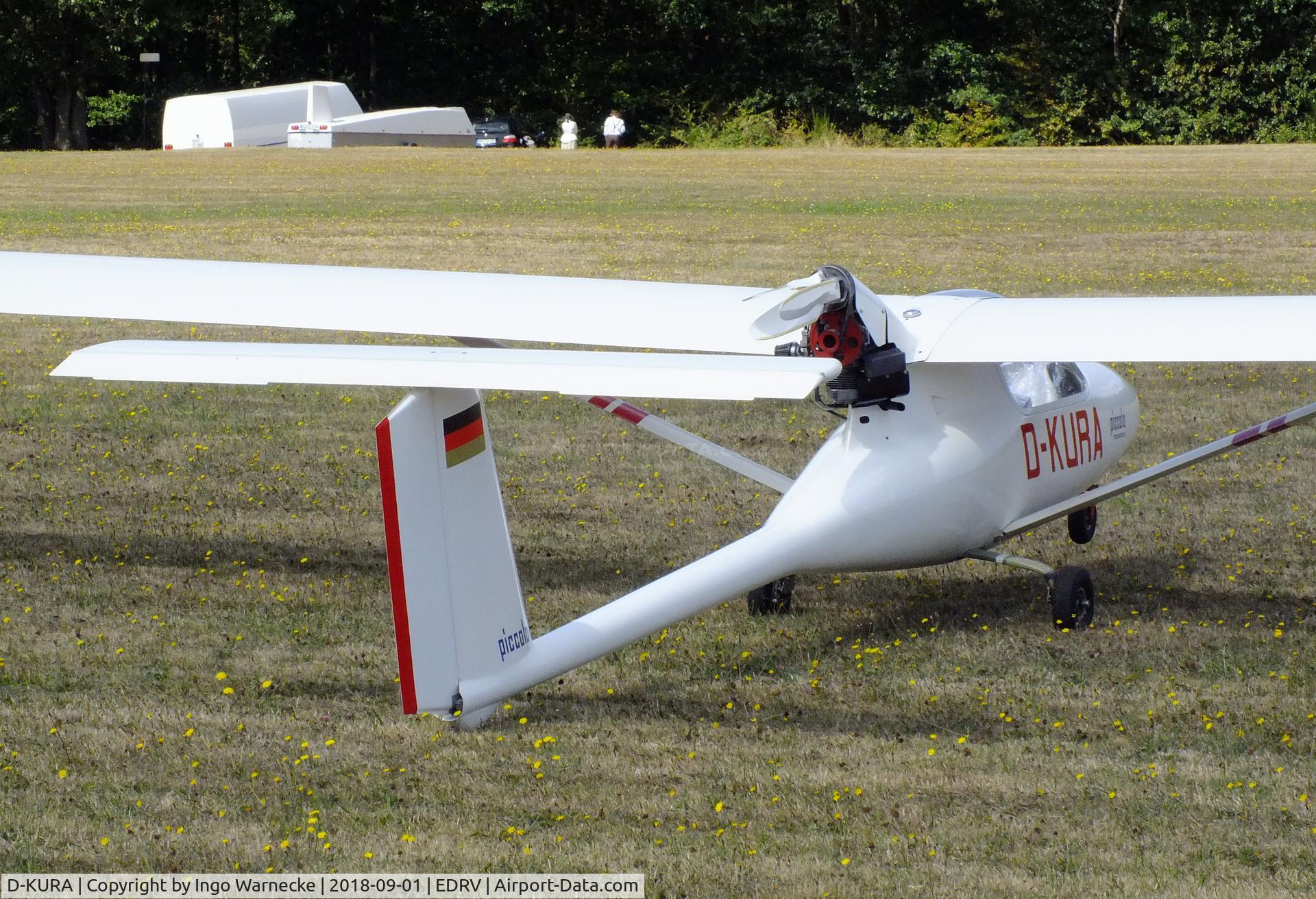 D-KURA, 1992 Technoflug Piccolo B C/N Not found D-KURA, Technoflug Piccolo B at the 2018 Flugplatzfest Wershofen