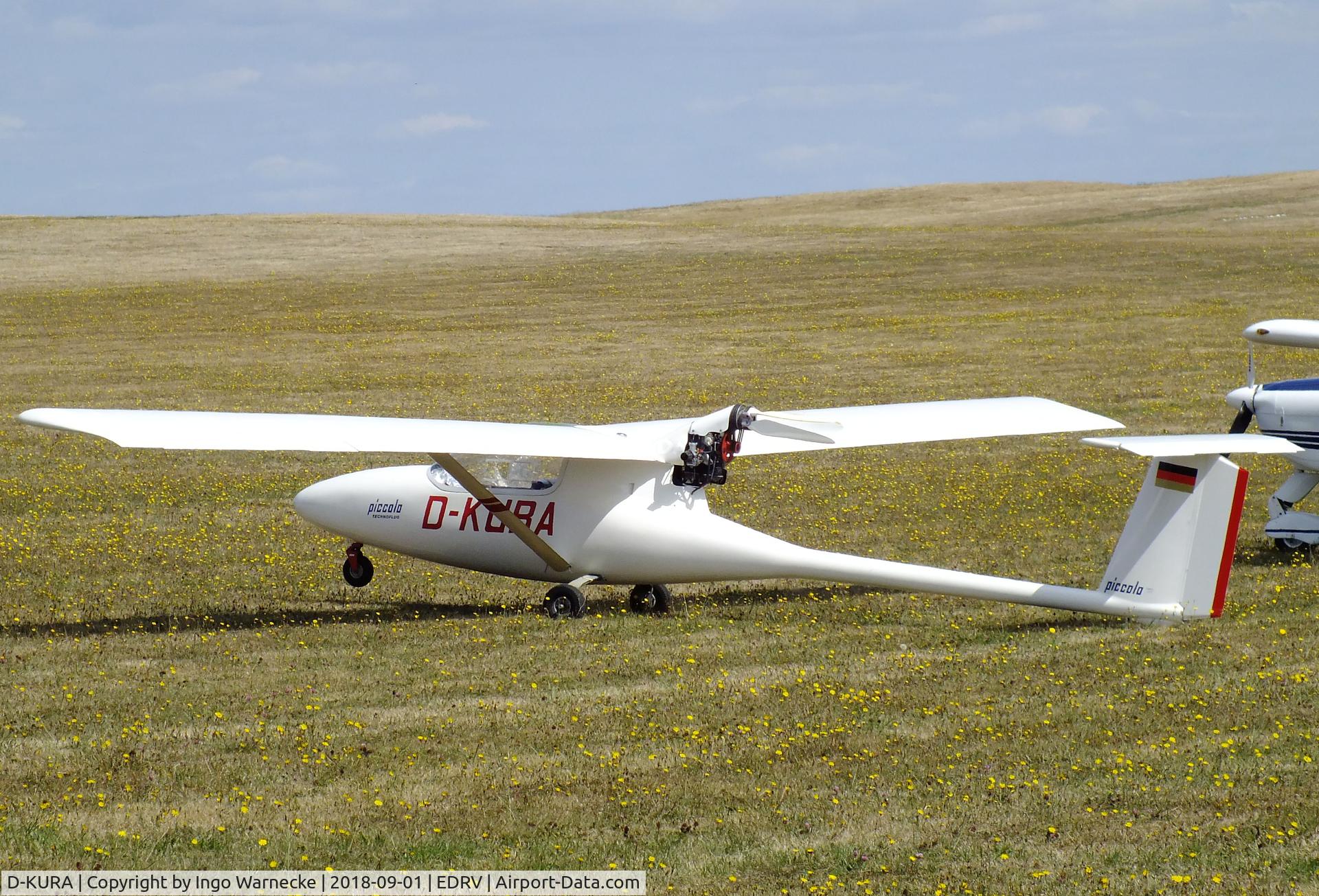 D-KURA, 1992 Technoflug Piccolo B C/N Not found D-KURA, Technoflug Piccolo B at the 2018 Flugplatzfest Wershofen