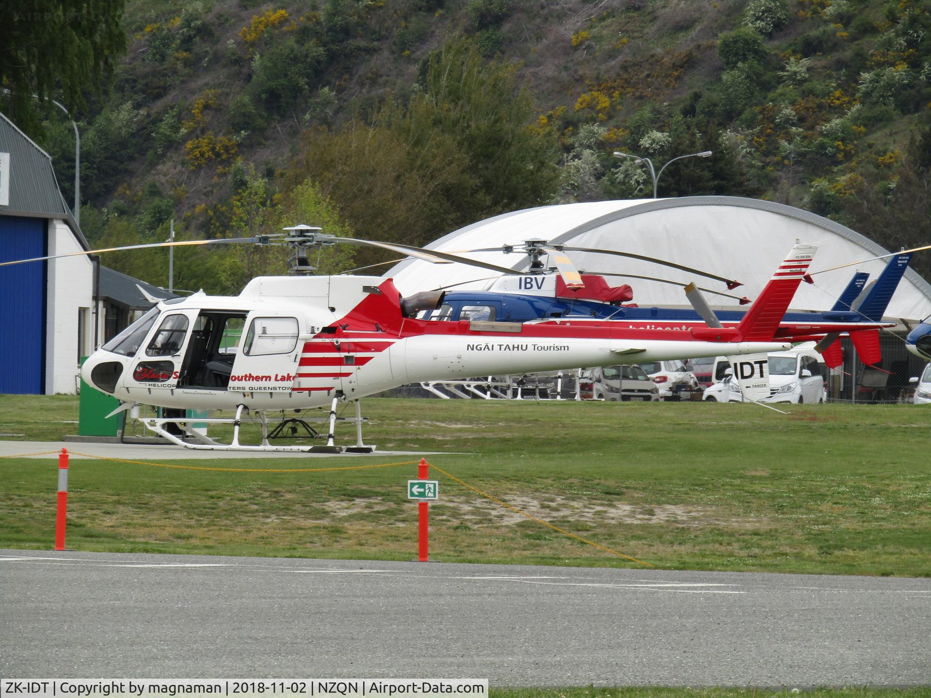 ZK-IDT, Eurocopter AS-350B-3 Ecureuil Ecureuil C/N 7721, scenic operator