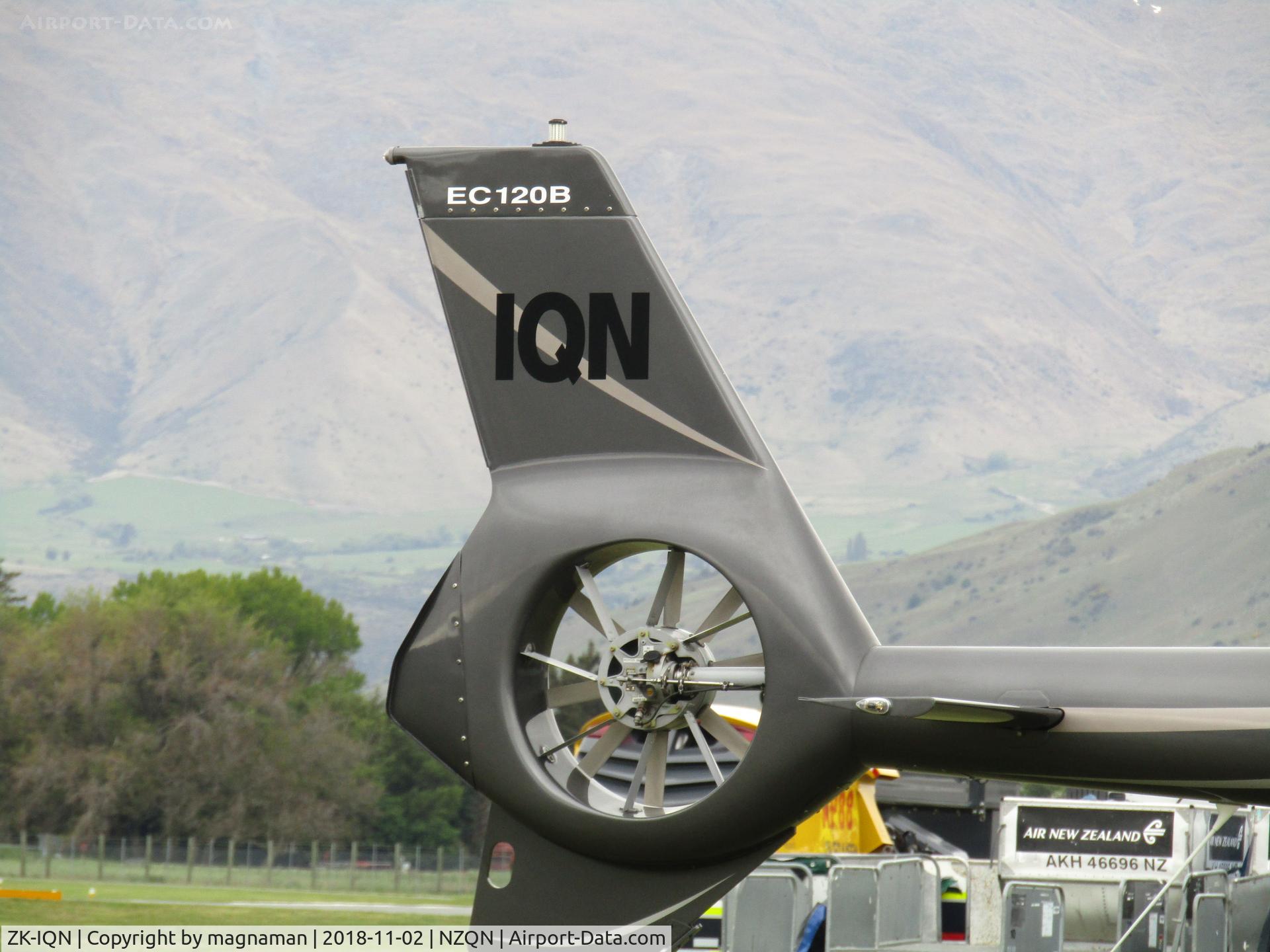 ZK-IQN, Hughes 369E C/N 0170E, was hidden by building - reggie local