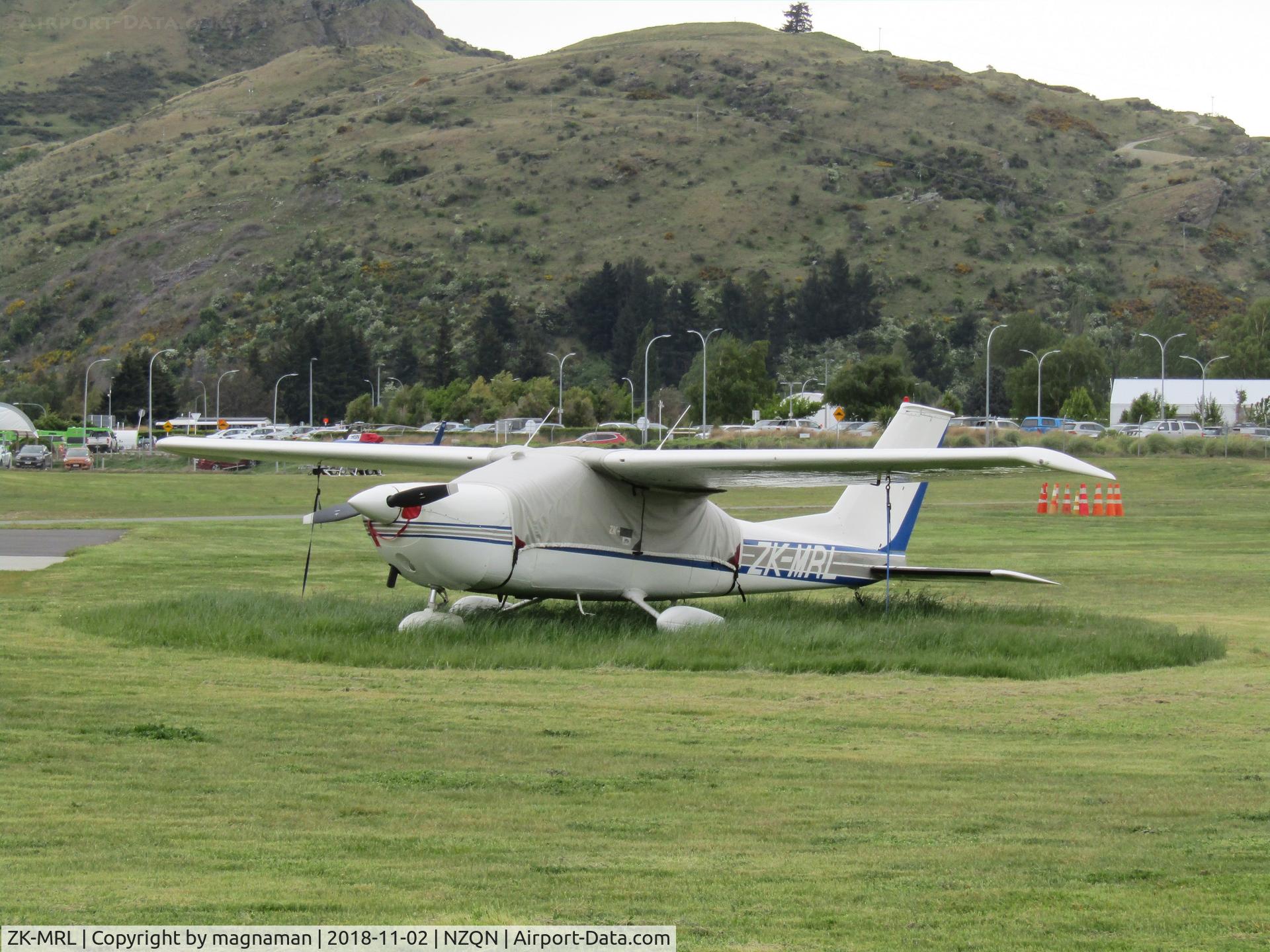 ZK-MRL, Cessna 177B Cardinal C/N 17701780, on grassy stand