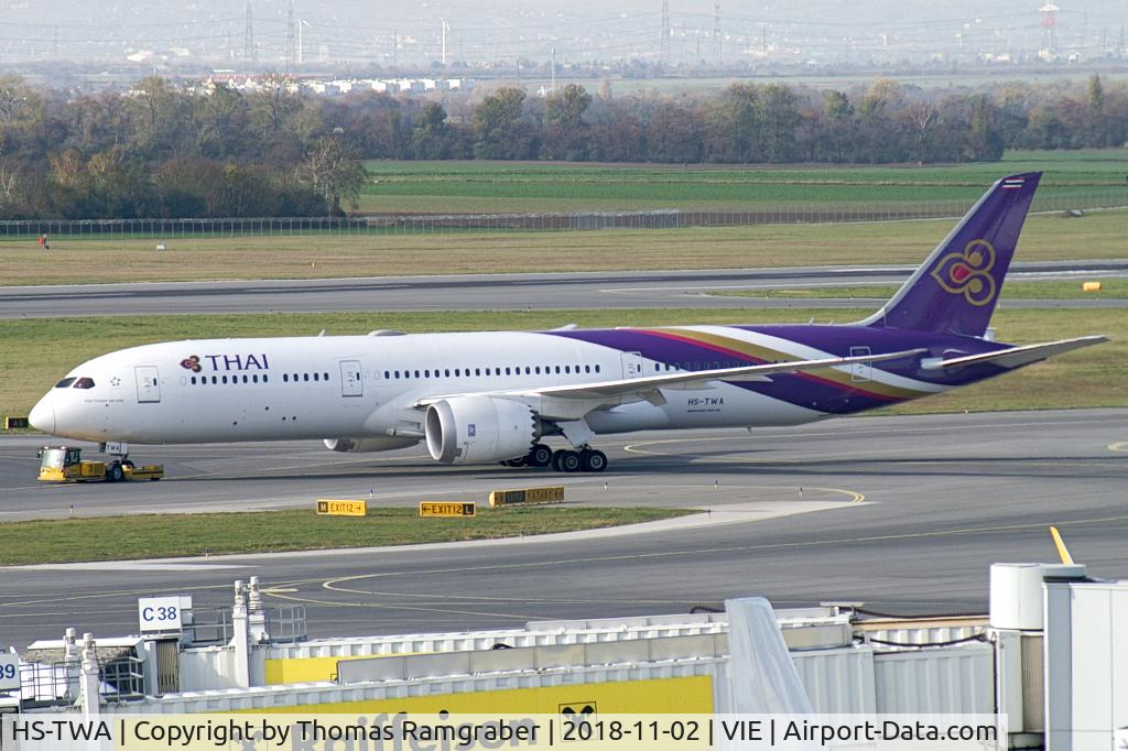 HS-TWA, 2017 Boeing 787-9 Dreamliner Dreamliner C/N 38777, Thai Airways International Boeing 787-9