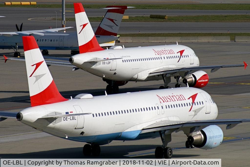 OE-LBL, 2003 Airbus A320-214 C/N 2009, Austrian Airlines Airbus A320