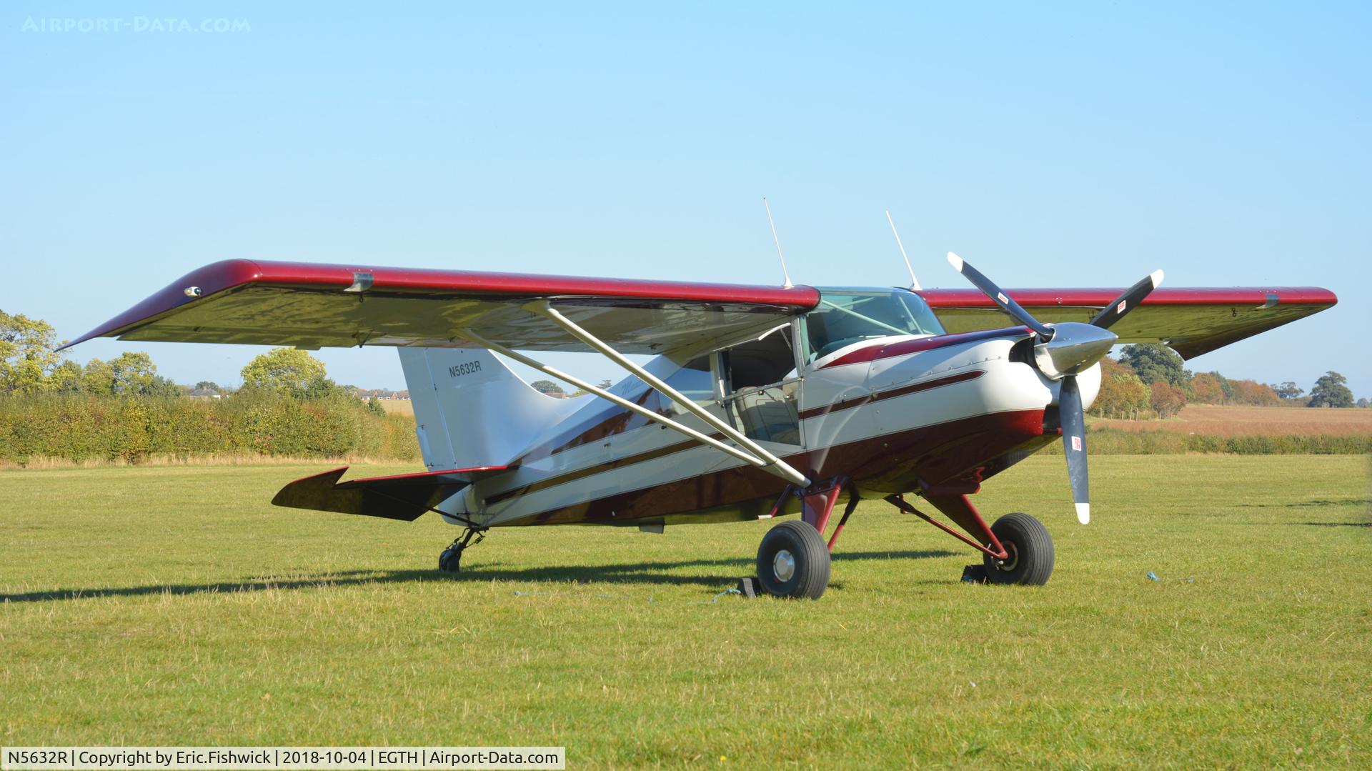 N5632R, 1979 Maule M-5-235C Lunar Rocket C/N 7244C, 3a. N5632R at the Shuttleworth Collection, Oct. 2018.