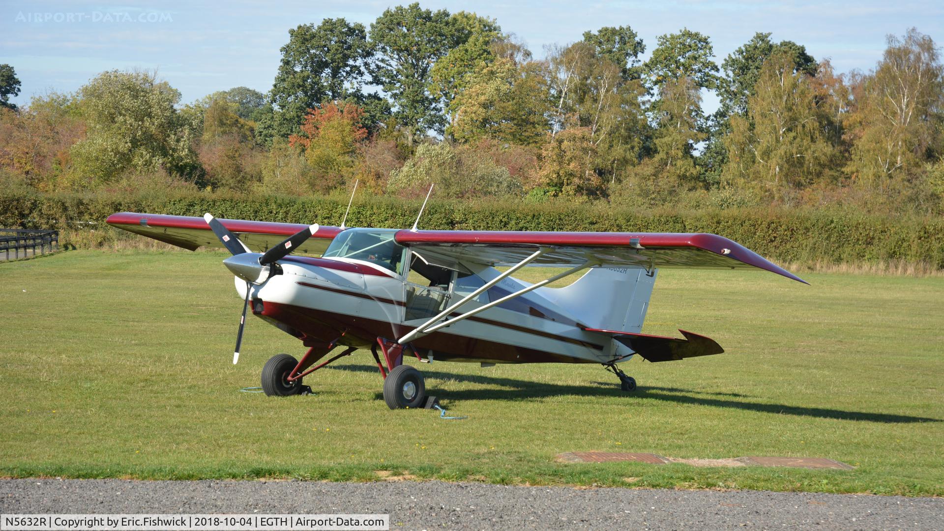 N5632R, 1979 Maule M-5-235C Lunar Rocket C/N 7244C, 3b.at the Shuttleworth Collection, Oct. 2018.