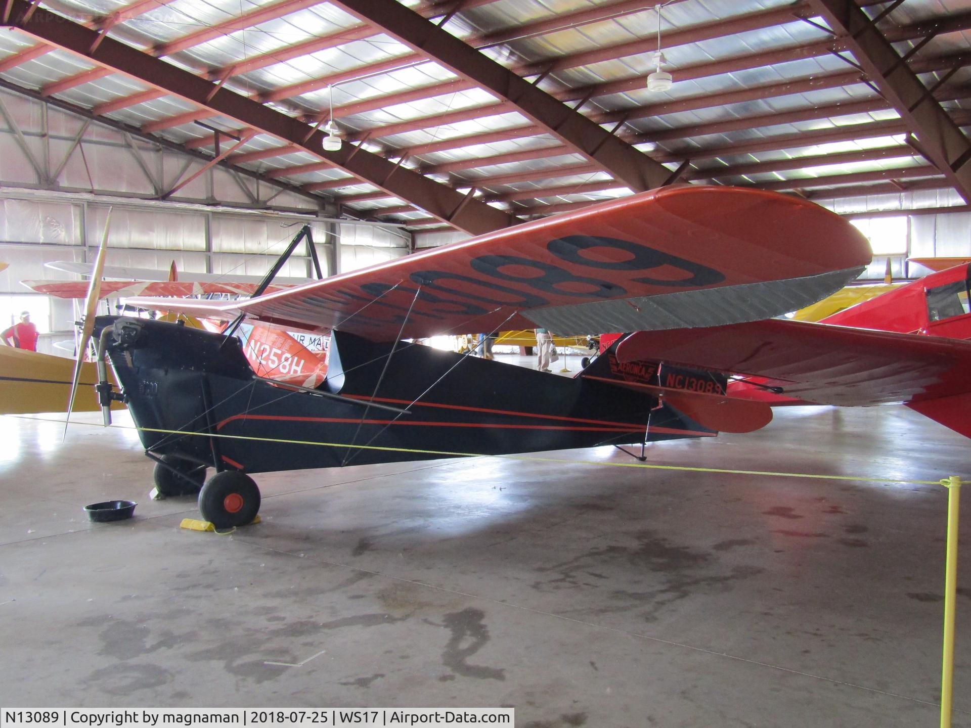 N13089, 1933 Aeronca C-2 C/N A-253, at pioneer - OSH
