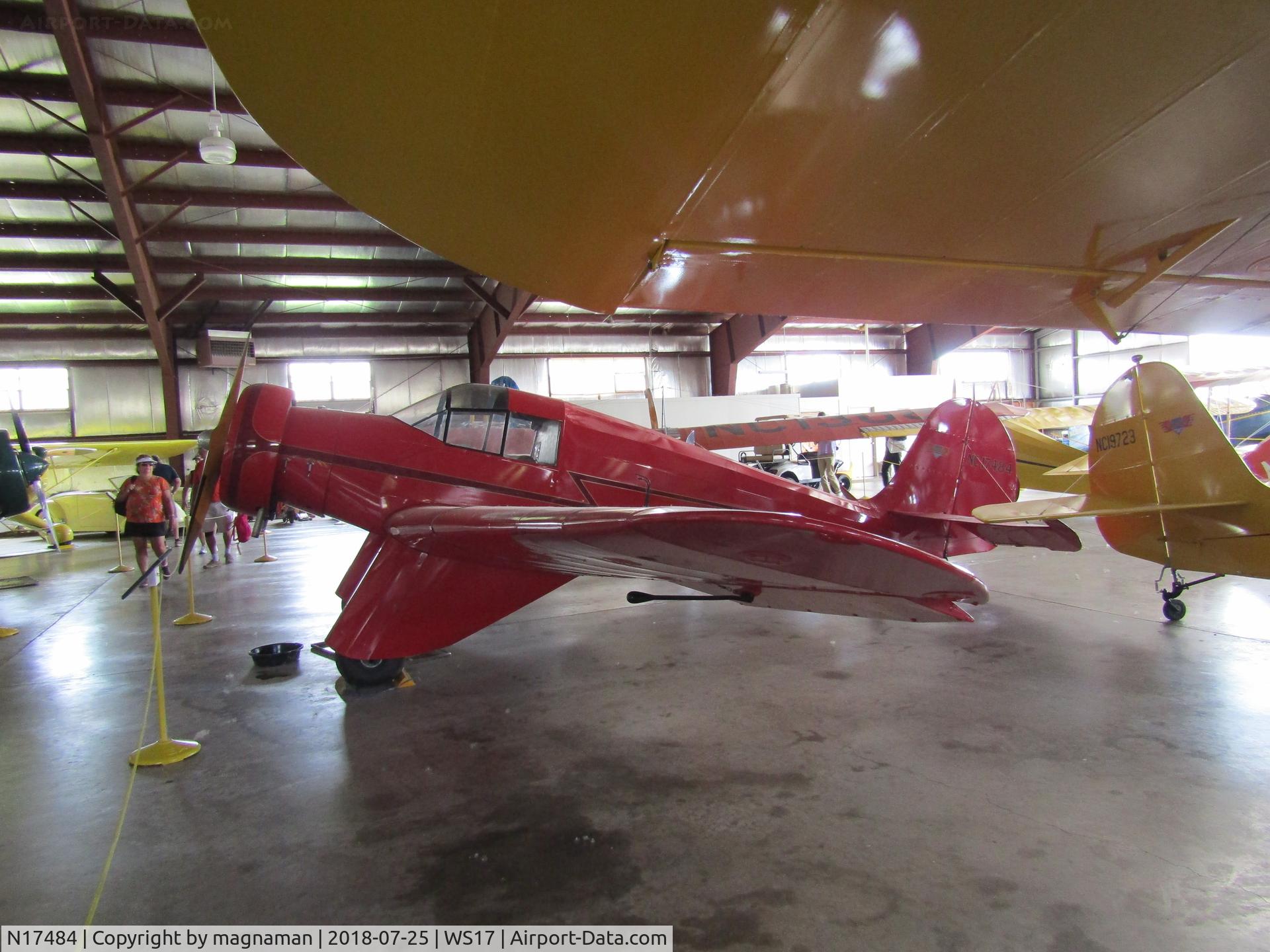 N17484, 1937 Aeronca LC C/N 2060, classic aircraft hangar museum