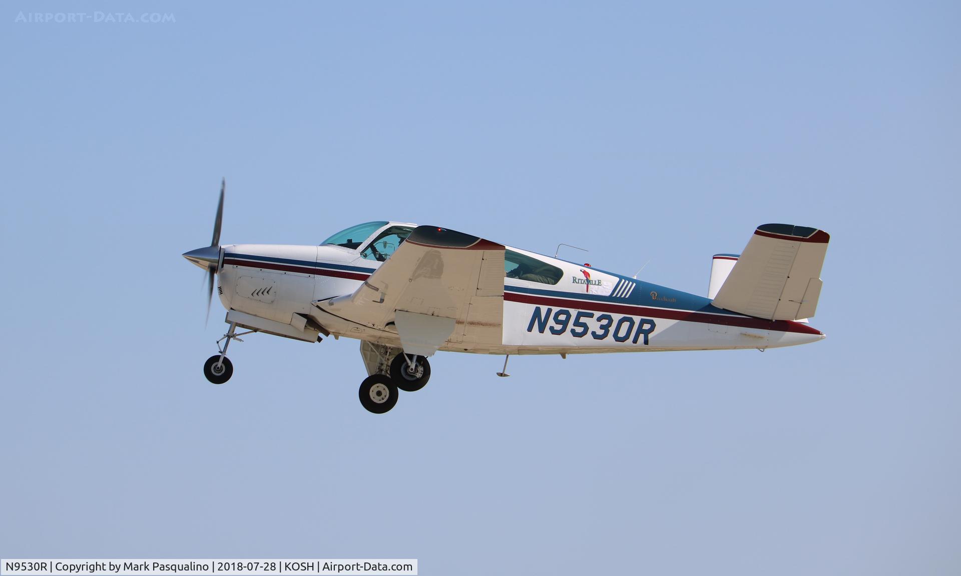 N9530R, 1959 Beech K35 Bonanza C/N D-6077, Beech K35