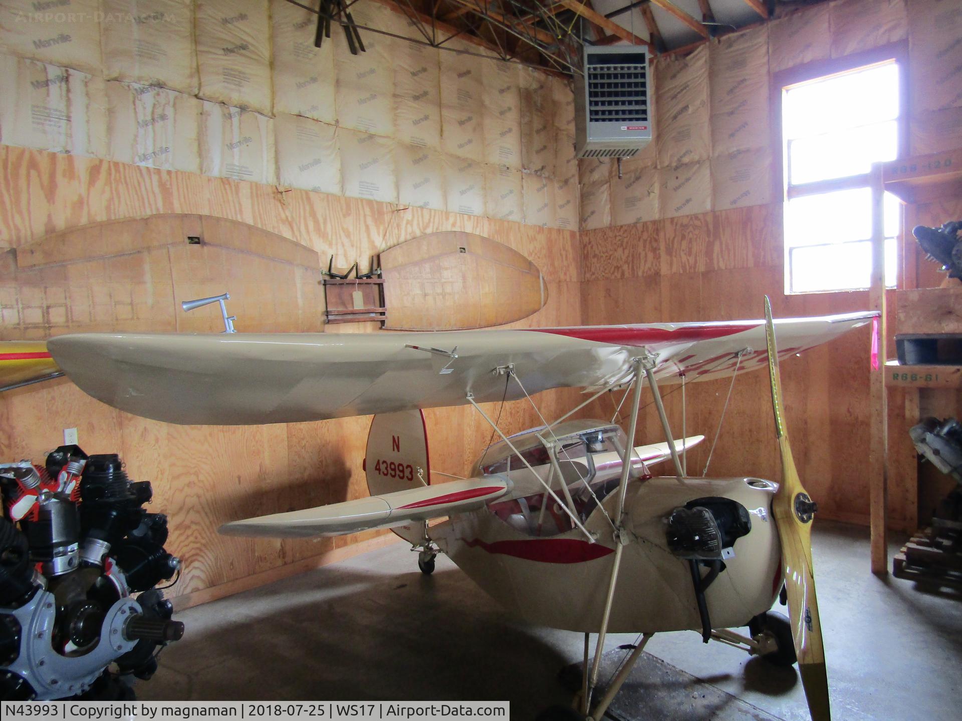 N43993, 1945 Mignet Easton ME-2-Y C/N 2, bit like pou-de-ciel