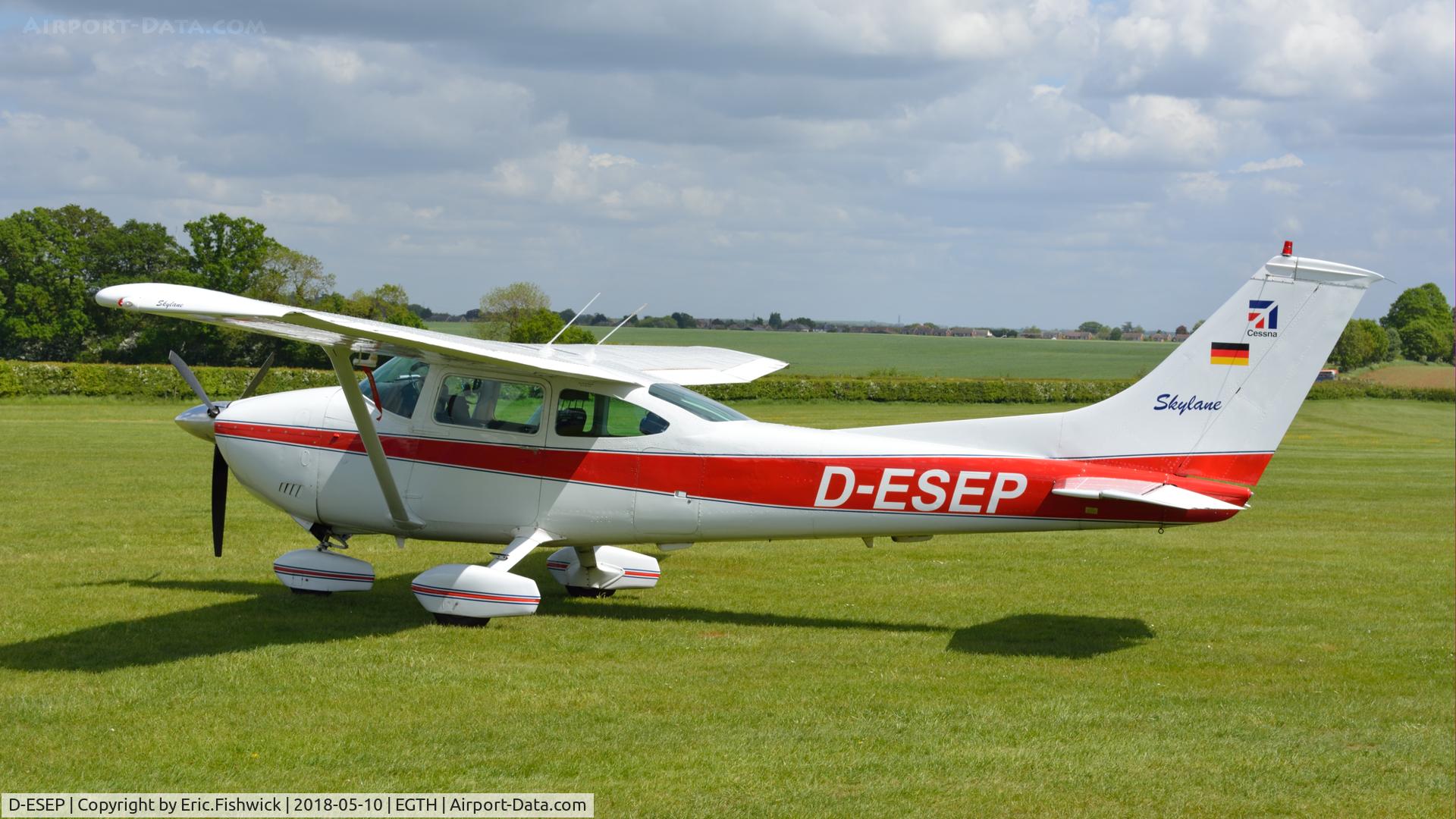 D-ESEP, 1975 Cessna 182P Skylane C/N 182-63998, 1. D-ESEP visiting the Shuttleworth Collection, May, 2018.