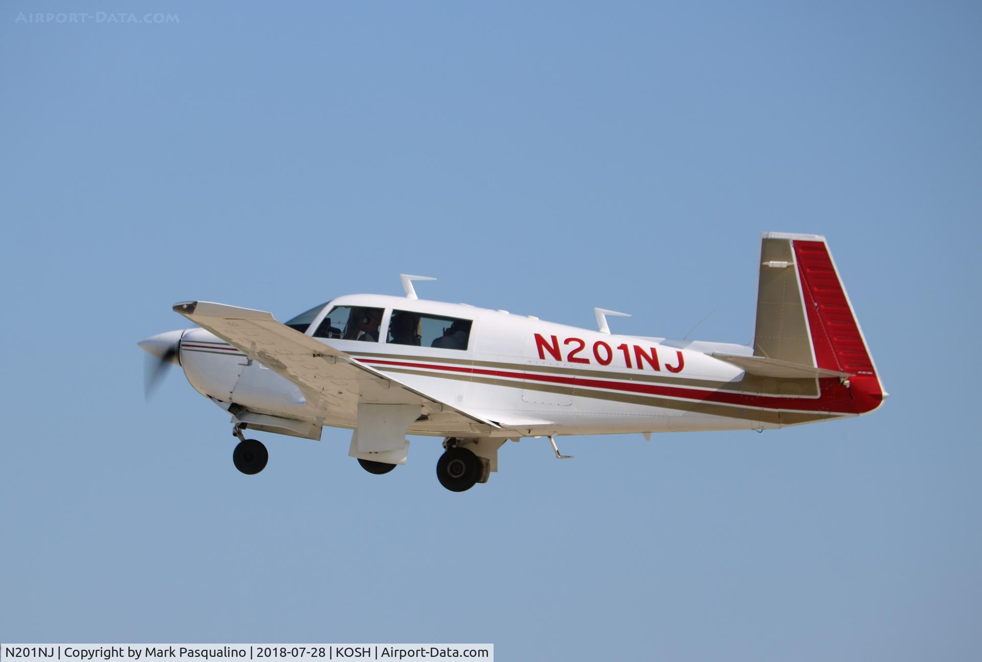 N201NJ, 1977 Mooney M20J 201 C/N 24-0252, Mooney M20J
