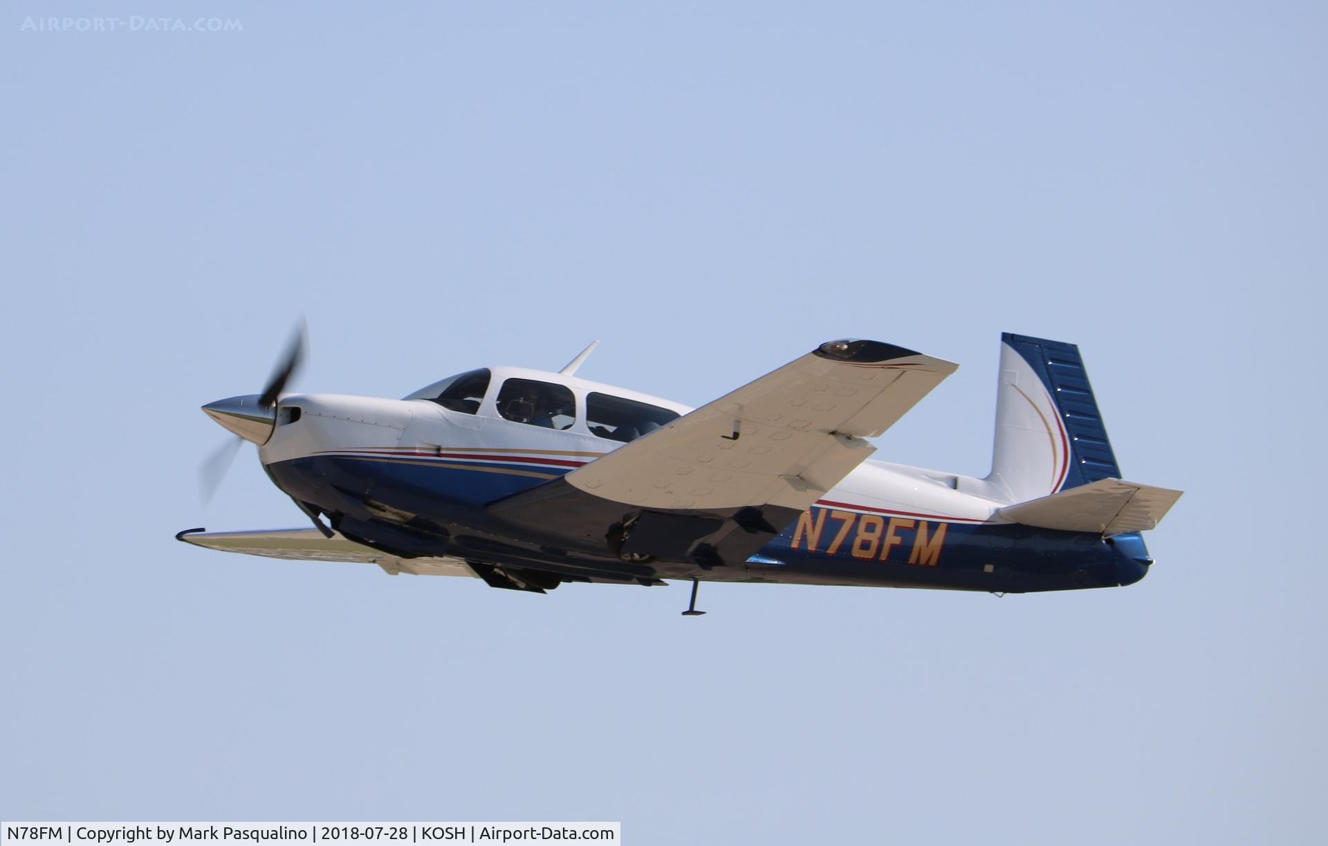 N78FM, 1978 Mooney M20J 201 C/N 24-0768, Mooney M20J