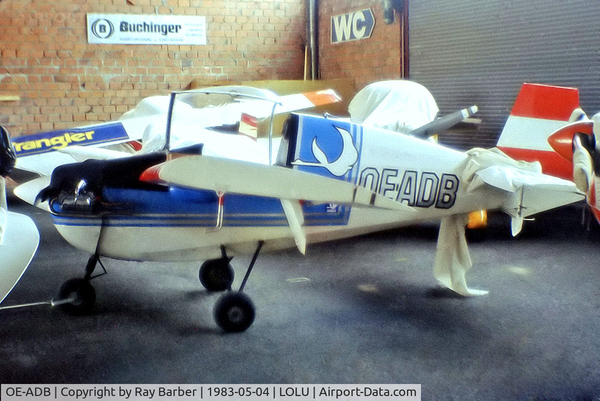 OE-ADB, Avions Fairey S.A. T 66 MK II C/N 17, Tipsy T.66 Nipper II [17] Gmunden~OE 04/05/1983