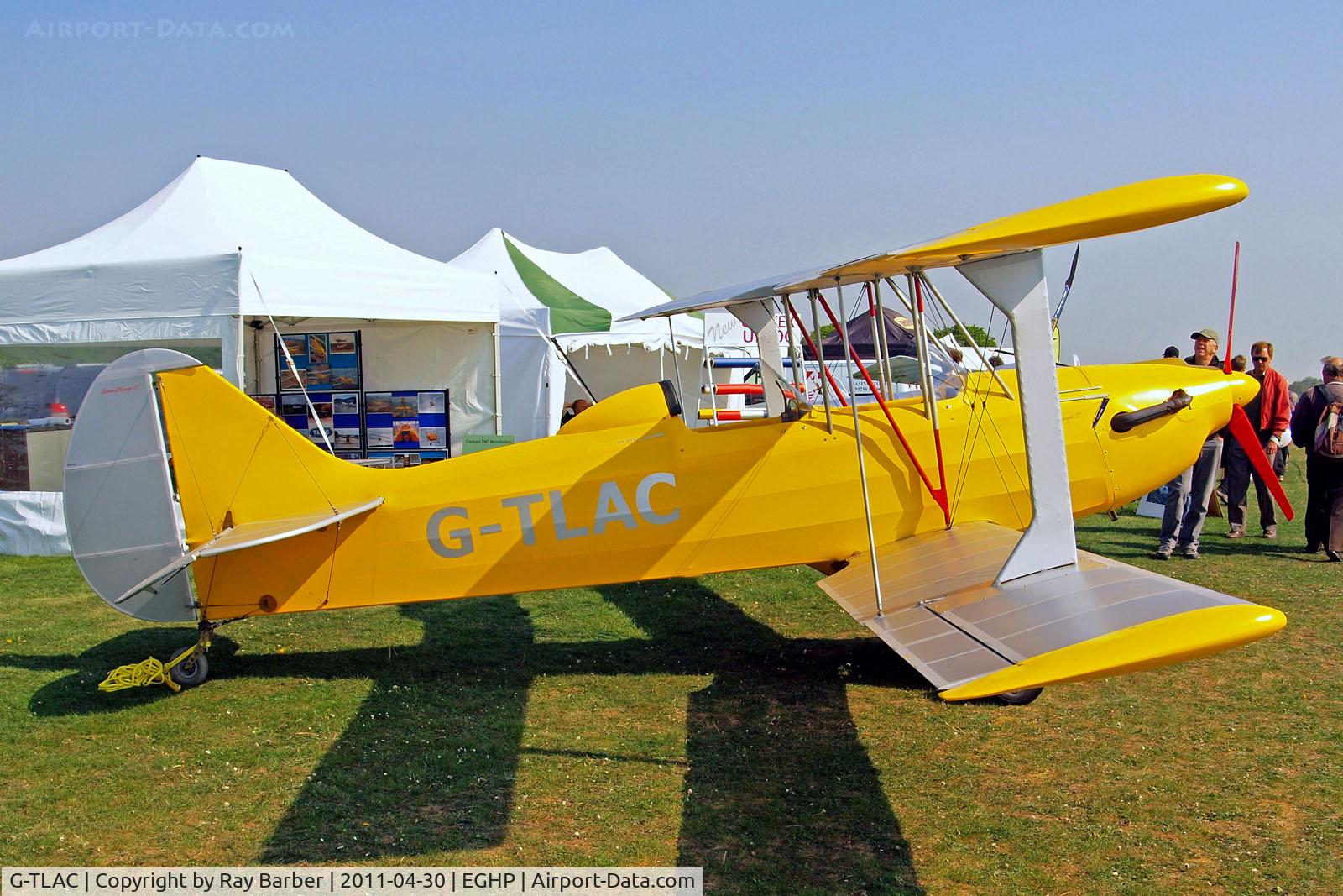 G-TLAC, 2009 TLAC Sherwood Ranger ST C/N PFA 237B-13895, The Light Aircraft Company RL-5A Sherwood Ranger ST [LAA 237B-13895] Popham~G 30/04/2011