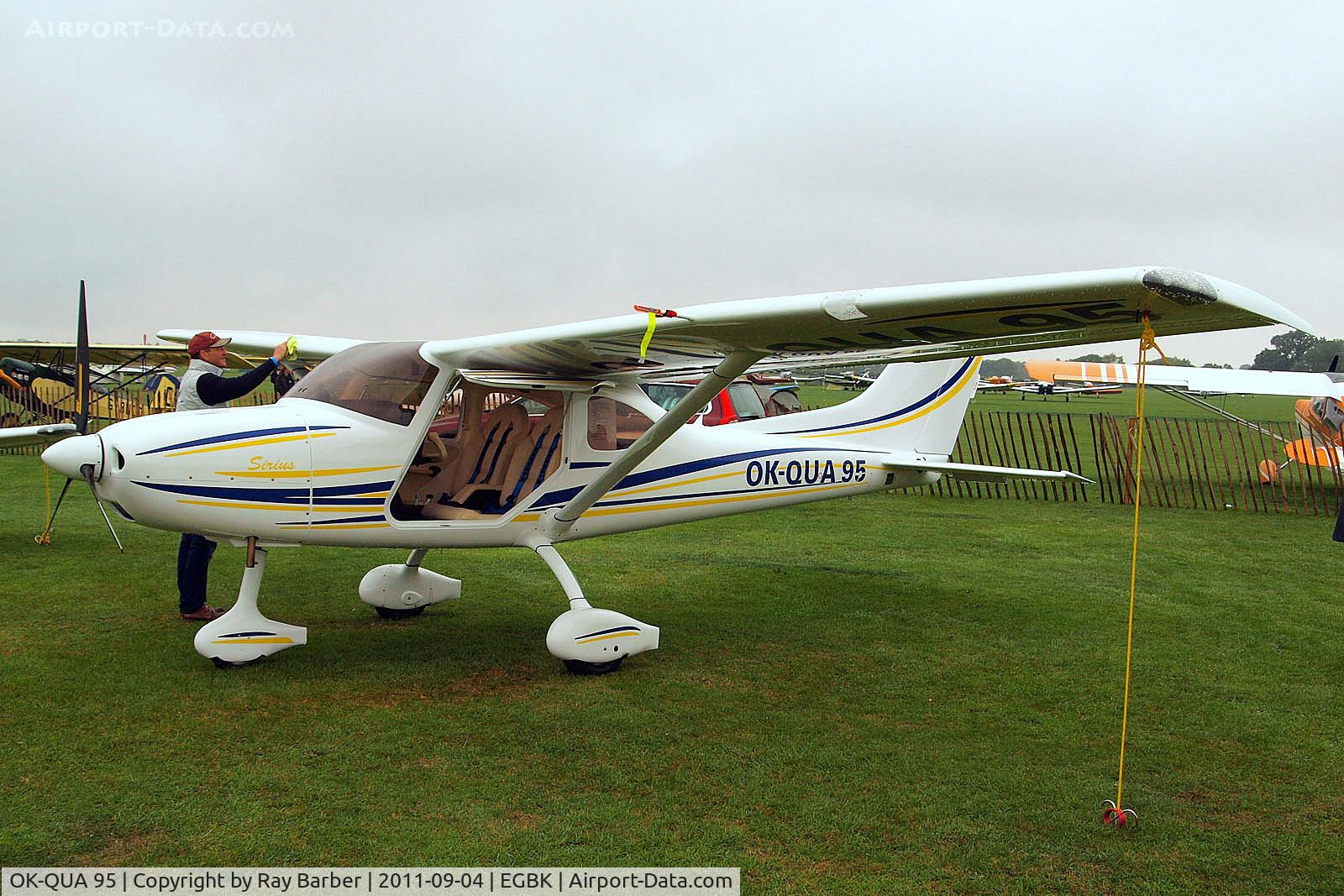 OK-QUA 95, 2011 TL Ultralight TL-3000 Sirius C/N 11S143, OK-QUA 95 TL Ultralight TL-3000 Sirius [11S143] Sywell~G 04/09/2011