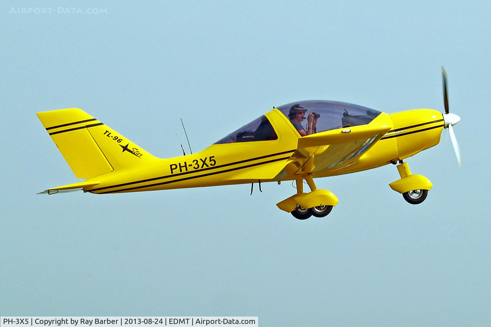 PH-3X5, 2007 TL Ultralight TL-96 Star C/N 99S15, PH-3X5   TL Ultralight TL-96 Star [99S15] Tannheim~D 24/08/2013